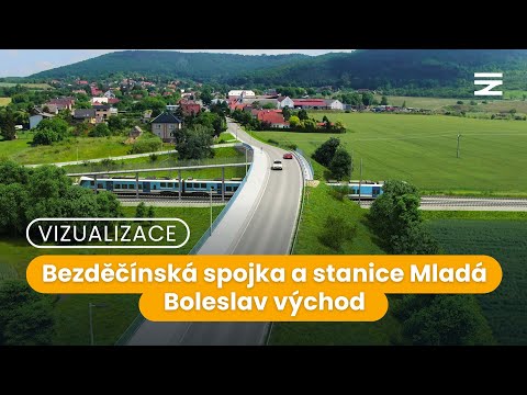 💥 Bezděčínská spojka a stanice Mladá Boleslav východ
