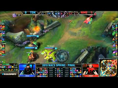 TDK vs NME   Game 2   NA Challenger Series Playoffs   Final   Enemy eSports vs Team Dragon Knights V
