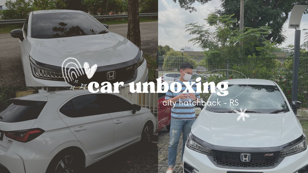 UNBOXING MY FIRST HYBRID CAR | THE NEW HONDA CITY HATCHBACK RS e:HEV 2022