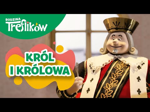 Bajki dla dzieci - RODZINA TREFLIKÓW - sezon 1 - odc. 4 - "Król i Królowa"