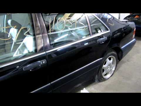 Parting out a 1998 Mercedes S420  110543