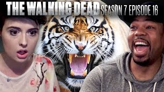 The Walking Dead: Season 7 Finale Fan Reaction Compilation!