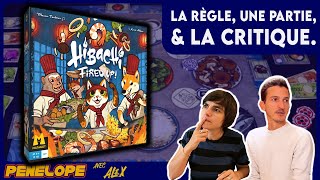 HIBACHI FIRED UP - La règle, la partie, la critique !