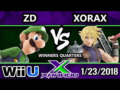 S@X 238 Smash 4 - ZD (Luigi) Vs. Xorax (Cloud) - SSB4 Winners Quarters - Smash Wii U