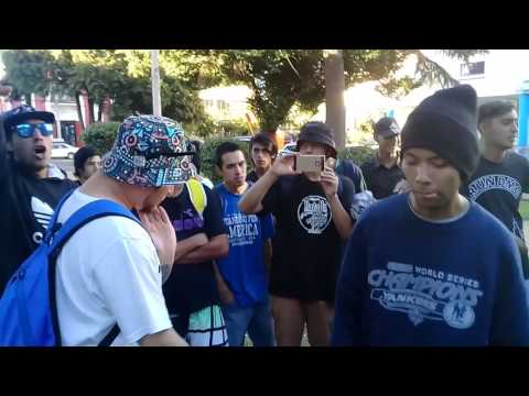 Pepe grillo vs aztek mc : batalla de armas callejera chillan