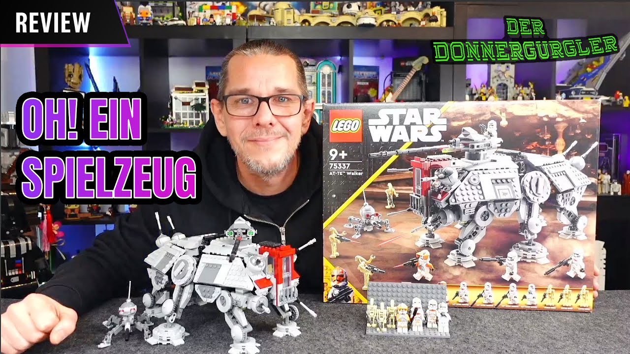 Lego Star Wars AT-TE Walker 75337 - Ein echtes Spielzeug