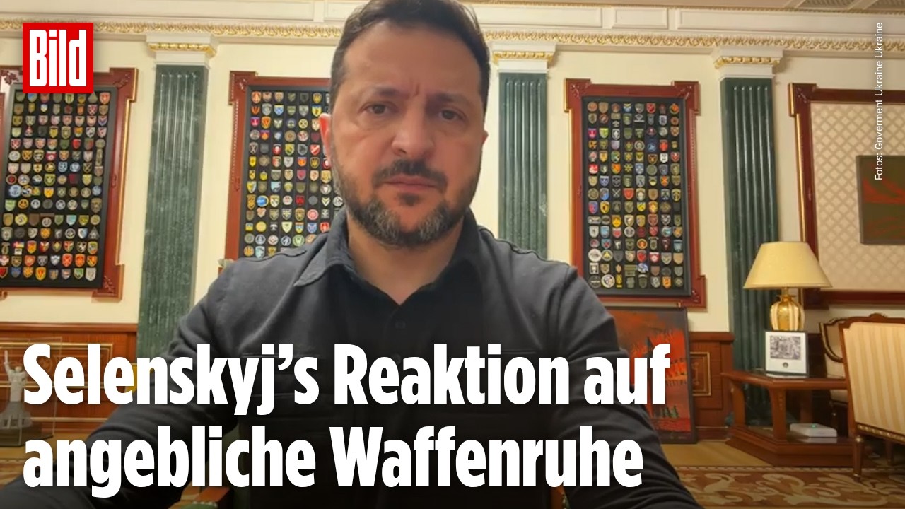 UKRAINE-KRIEG: Selenskyj unterstützt Trumps Energiewaffenruhe! Russland greift weiter an