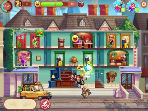 Hotel Frenzy Gameplay Part 8 | Second Hotel! | Level 31-40 - YouTube