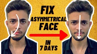 How To Fix Asymmetrical Face Easily | 100% Working Exercise