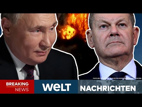 UKRAINE-KRIEG: Putin zittert vor Taurus! Aber Kanzler Olaf Scholz bleibt knallhart | WELT NEWSSTREAM