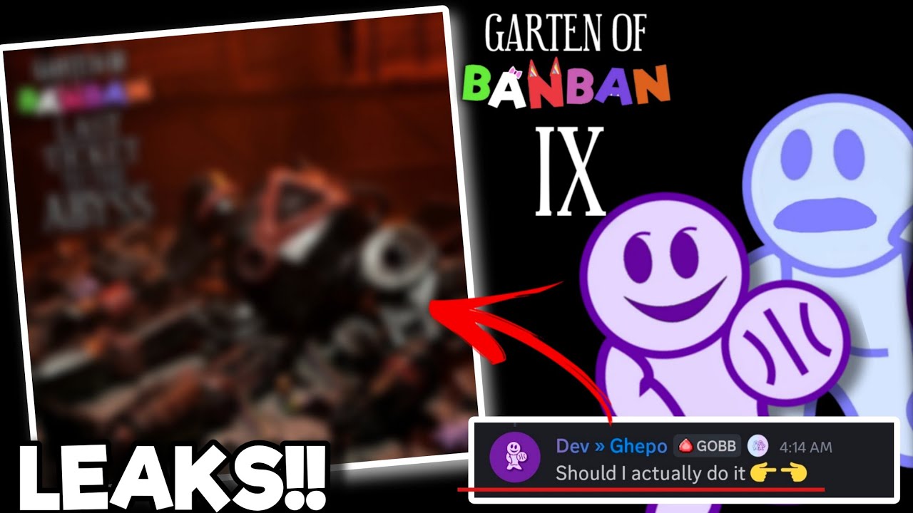 Garten of banban 9 - New Teaser Trailer 3 Images Reveled By Euphoric Brothers!! 💥