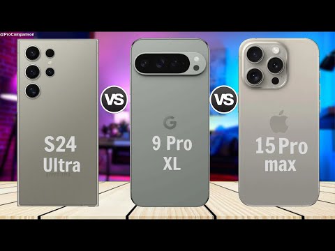Samsung S24 Ultra vs Google Pixel 9 Pro XL vs iPhone 15 Pro Max || Comparison