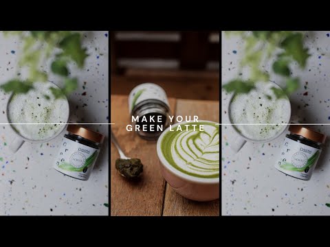 La Main Noire Tuto - How to make a Green Latte at home