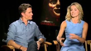Annabelle: Ward Horton & Annabelle Wallis Exclusive Interview talks Acting as Housewife | ScreenSlam video