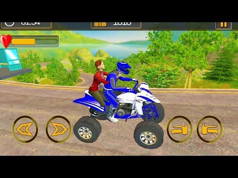 Offroad ATV Bike Taxi Driving Games 2019 || ATV Bike 3D Racing Games || ATV Bike Gameplay