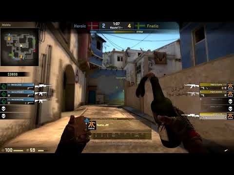 CS:GO POV Demo Fnatic JW (31/20) vs Heroic (de_mirage)