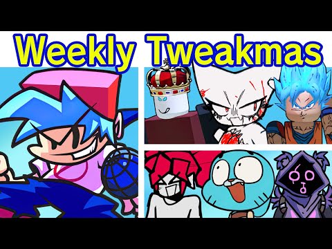 FNF Weekly: Tweakmas FULL MOD | ROBLOX: Block Tales, Kasane Teto & More