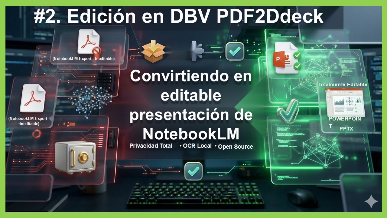 #2. DBV PDF2Deck: Convierte PDFs de NotebookLM en PowerPoint (Guía de Uso)