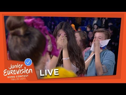 POLINA BOGUSEVICH FROM RUSSIA WINS THE JUNIOR EUROVISION SONG CONTEST!