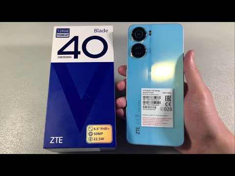 ОБЗОР ZTE BLADE V40 DESIGN 6/128GB (ПЛЮСЫ и МИНУСЫ)