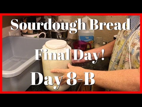 How to Make Sourdough Bread Day 8 (2 of 2) | Sourdough Starter | AldermanFarms