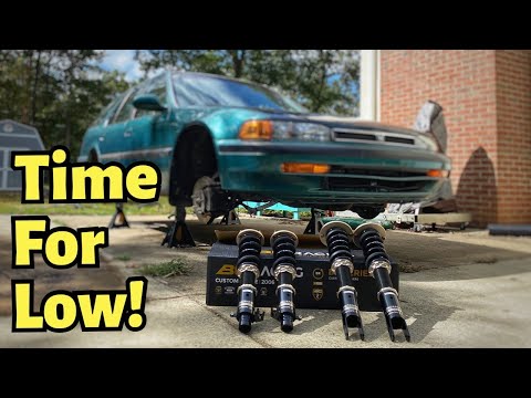 BC Racing Coilover Installation - 90-97 Honda Accord