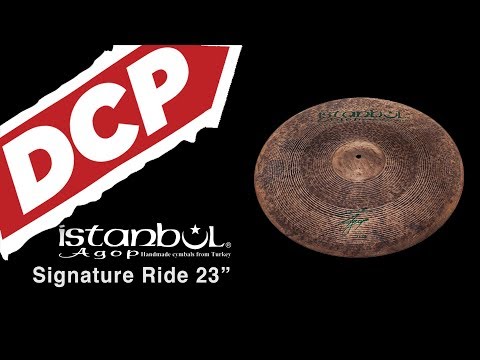 Istanbul Agop Signature Ride Cymbal 23" 2228 grams AGR23