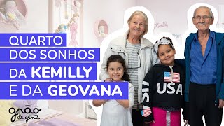 GRÃO DE GENTE E TATÁ WERNECK: CONHEÇA O QUARTO DOS SONHOS DE GEOVANA E KEMILLY