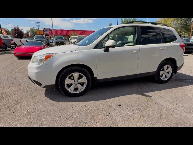 2015 SUBARU FORESTER SUV 4-CYL, PZEV, 2.5 LITER 2.5I PREMIUM SPORT UTILITY 4D