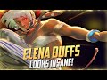 SF6 ELENA Now VIABLE In Torunaments Now Elena Buffed Compilation Street Fighter 6 4K 60FPS