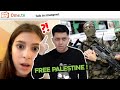 ROAST1NG ORANG ISR4EL FREE PALESTINE OME TV Internasional