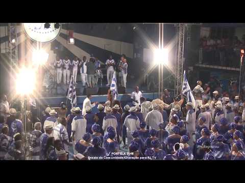 PORTELA 2018 * Ensaio da Comunidade - Gravação RJ TV - PH Registrou