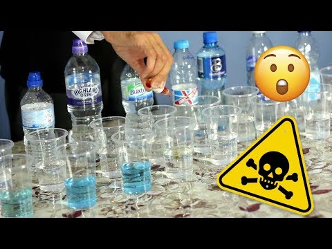 PURITY/PH TEST OF 11 POPULAR BOTTLED WATER (UK)