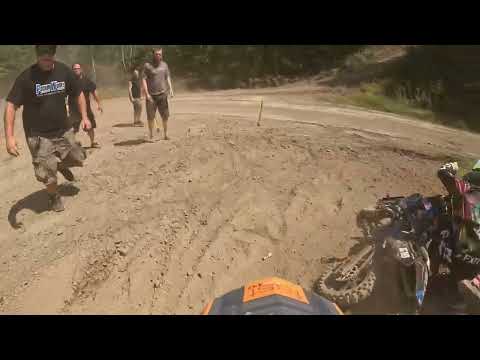 switchbackmx outdoor mini track 7/27/2024 jks ts50 4th place first race!