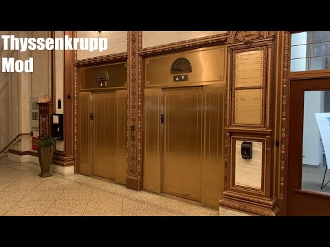 Nicely Modernized Otis Traction Elevators @ The Boston Building - Salt Lake City, UT