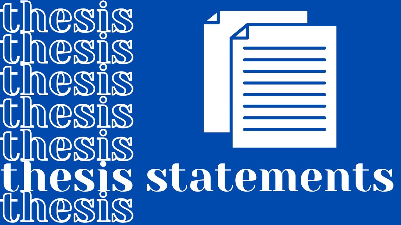 How to Write a Thesis