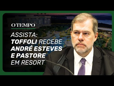 MINISTRO DIAS TOFFOLI recebe André Esteves e Pastore em RESORT