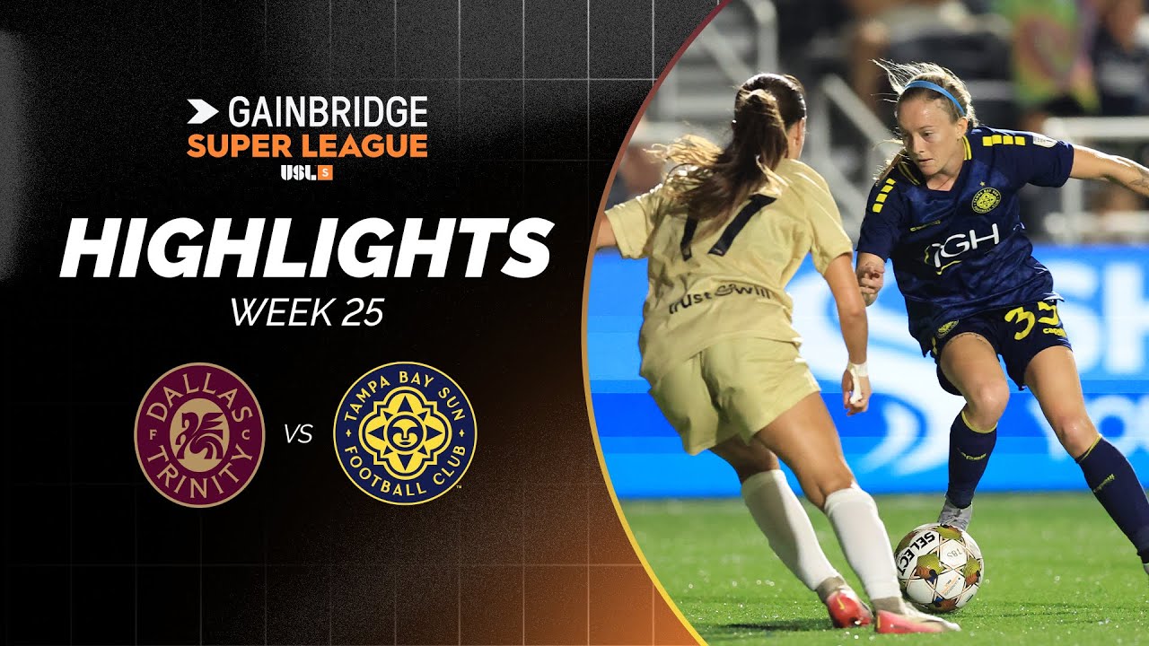 Dallas Trinity vs Tampa Bay Sun Highlights