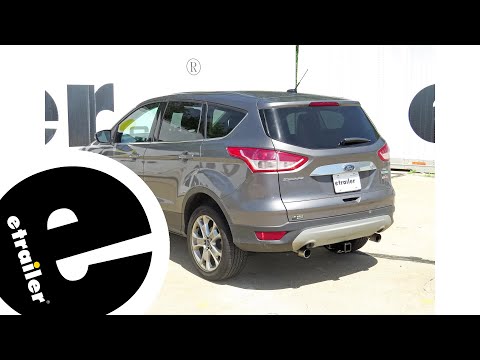 etrailer | Installing the Curt Trailer Hitch Receiver on your 2014 Ford Escape