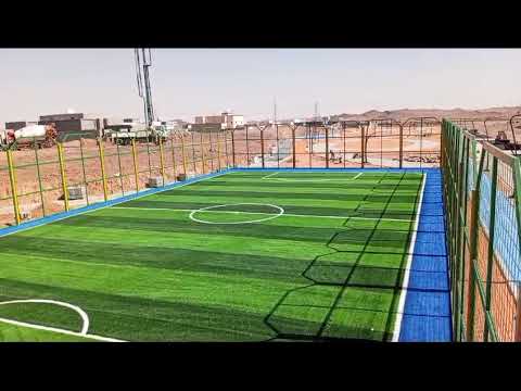 محترفون تصميم وإنشاء ملاعب كرة القدم بالمملكة