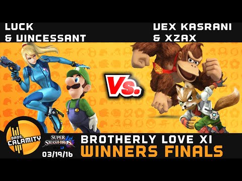 BLXI | Luck & Vincessant vs Vex & Xzax - Winners Finals - Sm4sh Doubles