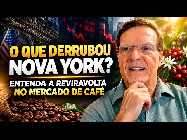 Mercado de Café: O Que Derrubou Nova York? Entenda a Reviravolta com Haroldo Bonfá.