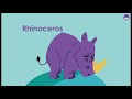 R Is For Rhinoceros