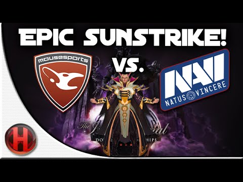 Dota 2 - #TI4 EPIC Sunstrike by mouz.FATA vs Na'Vi.US