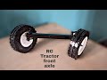 How To Make Rc Tractor Front Axle At Home