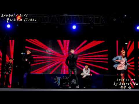 [4K] 20161009 노티보이즈(NAUGHTY BOYS) 착한콘서트@장안평 전체직캠(Full Version)