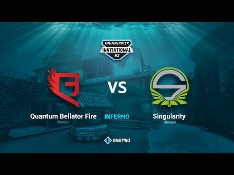 Thunderpick Invitational #2 | Quantum Bellator Fire vs Singularity | BO1 | by Afor1zm