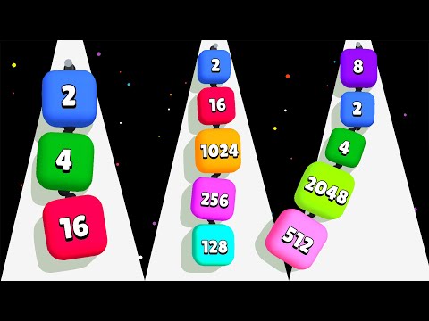 2048 Link And Merge - Reach MAX Cube