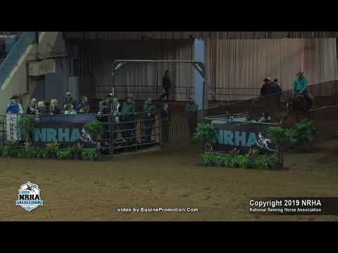 Fratboy 1st go 2019 NRHA Futurity