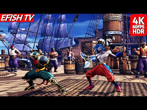 Hattori Hanzo vs Basara (Hardest AI) - Samurai Shodown | 4K 60FPS
